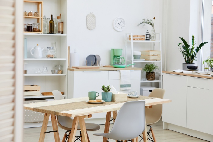 clean kitchen