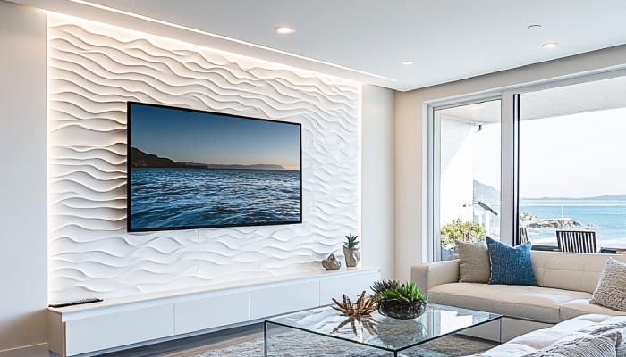 Textured walls: Bringing depth and dimension