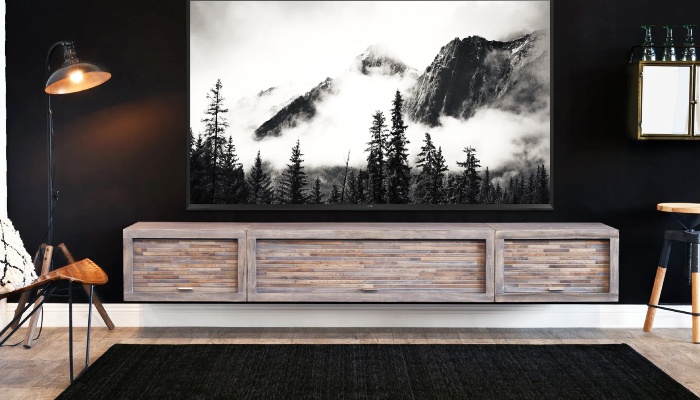 The impact of wall design on home entertainment spaces