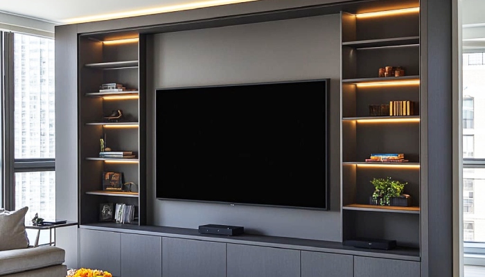 Creative wall storage: Merging function with aesthetics