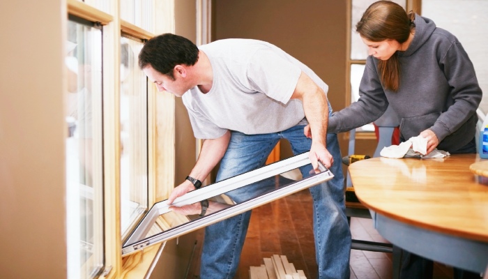 Window maintenance for noise reduction